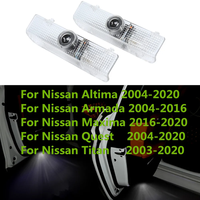 Proyector láser de bienvenida para puerta de coche, luz Led para Nissan Titan Teana Altima Coupe Sedan Armada Maxim