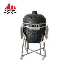 KIMSTONE <span class=keywords><strong>Kamado</strong></span> Grill Factory, barbecue en céramique de grande taille, noir, grand modèle de 28 pouces, 29 pouces, pour la maison, la cuisine, l'extérieur, le jardin, fabricant - Product Image 6