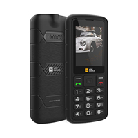 Teléfono Inteligente AGM M9 con Funciones Básicas, 4G, 48 MB de RAM + 128 MB de ROM, LTE CDMA, Doble SIM, Cuatro Núcleos, Batería de 1000 mAh, Pantalla LCD de 2.4 Pulgadas y 60 Hz