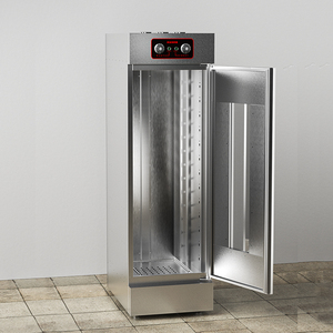 Giá tốt Sưởi ấm bằng thép không gỉ bánh mì boong lò với PROOFER bánh 13 khay tủ lên men tủ lạnh - Product Image 1