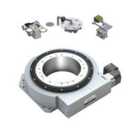 Table d'indexage rotative de haute précision avec boîte de vitesses à noyau creux, plateforme rotative à faible jeu pour machine CNC