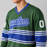 Maillot de hockey sur glace personnalisé par sublimation pour joueurs adultes et jeunes, entraînement, compétition et matchs, commandes en gros pour équipes