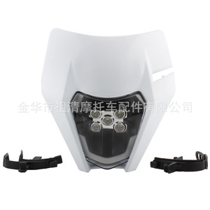 Faro Delantero para Motocicleta Todoterreno ZuQing HL101-5, 5 Luces LED Blancas para KTM EXC XCF SX F SMR - Product Image 1