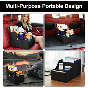 Organisateur de siège arrière de voiture multi-positions pour les voyages en famille, les sorties en plein air et le <span class=keywords><strong>camping</strong></span> des enfants - Product Image 4