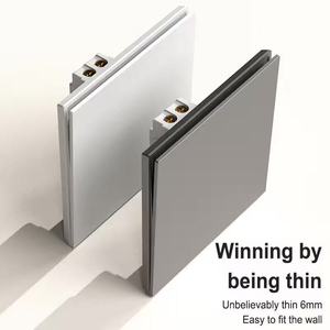 Cnbw chuyển đổi ổ cắm nhà máy Matte màu tường chuyển đổi cửa hàng da cảm thấy PC Bảng điều chỉnh Type-C USB sạc cổng cắm ổ cắm - Product Image 3