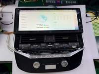 Autoradio Android 16,2 pouces, lecteur multimédia vidéo pour Toyota Land Cruiser LC100 pour Lexus LX470 2002-2007, unité principale de navigation