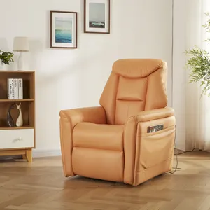 KIM YA CHART Electric Power Lift Recliner Elderly Armchair Remote Control Storage Pocket Electric Massage Recliner Chair