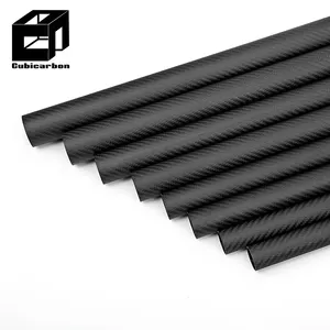 OEM Winding Carbon Fiber Tube Customized High-quality 3K Carbon Fiber Pipe Factory Direct No Middleman