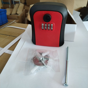 Plastic anti-piracy modern password key storage lock password box decoration password box decoration key box for outside