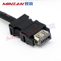 MiNZAN MR-J3ENCBL5M-A1-A2 daya rendah/vo Motor Encoder kabel daya Harness untuk J3 J4 JE