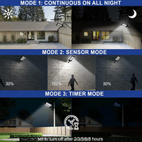 Lampe solaire d'extérieur rechargeable grande puissance 6000W 4000W 200W 300W 400W 1000W