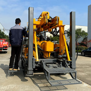 JDL-350 perceuse à noyau Portable multifonctionnelle plate-forme d'or pour l'exploration minérale forage de puits d'eau moteur Diesel profondeurs maximales 500m - Product Image 6