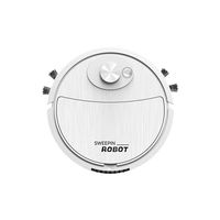 Robot de nettoyage domestique intelligent, alimenté par USB, navigation aléatoire, machine tout-en-un balayage-aspiration-nettoyage, aspirateur pour personne paresseuse