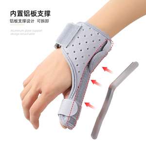 Wrist Support Wrap Thumb Support Spica <strong>Splint</strong> Brace Stabiliser Thumb Brace &amp; Wrist Stabilizer for Arthritis Tendonitis Pain - Product Image 2