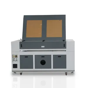 80w 100w 130w 150w double heads leather acrylic pvc Co2 Laser Cutting Machine for pvc face shield making