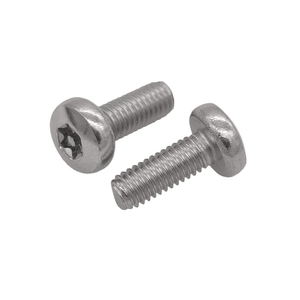 Vis de sécurité antivol en acier inoxydable à tête cylindrique Torx avec goupille, vis à tête bouton <span class=keywords><strong>six</strong></span> lobes, boulons inviolables - Product Image 1