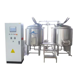 Sistema de cerveja 200l 300l 500l 1000l 1800l, equipamento de fabricação de cerveja nano
