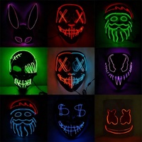 Nouvelles lunettes lumineuses LED, lunettes néon multicolores, lunettes de rave, lunettes néon pour rave, fête, Halloween, Noël