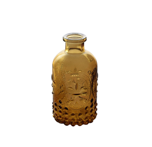 220ml Transparent / Rose Rouge Vert Ciel Bleu/Brun <span class=keywords><strong>Vintage</strong></span> Sculpté Huile Essentielle Aromathérapie Bouteille En Verre avec Bouchon - Product Image 5