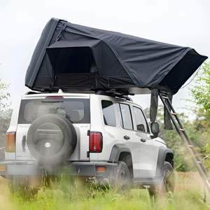 Tente de toit en toile moderne et imperméable à l'eau à double couche pour 2 personnes, <span class=keywords><strong>camping</strong></span>-<span class=keywords><strong>car</strong></span> quatre saisons - Product Image 5