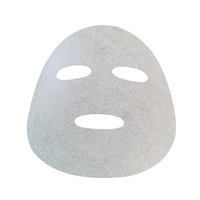 Tissu de masque en fibre de chlorophylle et zinc de qualité commerciale, écologique, matière première pour contrôle du sébum, texture ondulée pour une utilisation longue durée