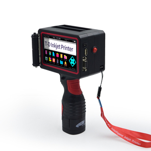 Impresora automática pequeña de mano de inyección de tinta para camisas Impresora térmica de doble cabezal con pantalla táctil Handjet - Product Image 2
