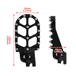 หมุดเท้าจักรยานสกปรกเหยียบสำหรับ CR125 CR250 CRF150R CRF250RCRF450R CRF450X/450L KX250X KX450X KX450 <span class=keywords><strong>CRF250RALLY</strong></span> CRF1100L KX250 - Product Image 3