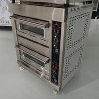 Four électrique commercial avec option de chauffage au gaz Deux trois quatre six neuf plaques pour la cuisson du pain de maïs dans les boulangeries