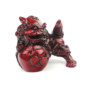Hongton <span class=keywords><strong>colore</strong></span> rosso fengshui fu cane statua chonese fengshui pechino <span class=keywords><strong>leone</strong></span> - Product Image 3