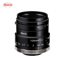 Objectif industriel KOWA 5MP 1" HC LM16HC à focale fixe, monture C, asphérique, avec revêtement antireflet, personnalisable OEM, garantie 3 ans