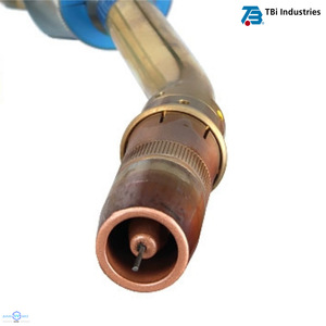 Antorcha de soldadura Tbi Industries RM42G W con cabezal angulado refrigerado por agua para robots Kuka, ABB, Fanuc y Yaskawa - Product Image 2
