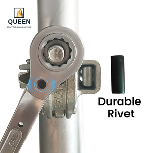 19/2mm Scaffolding <strong>Ratchet</strong> Wrench Short Podger Handle Chrome Plated Flush Double Crv Socket Scaffolding <strong>Spanners</strong> - Product Image 5