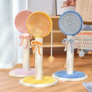 Durable Sisal Scratching Boards Simplicity Modern Cat Climbing <b>Frame</b> Lollipop Cat Climbing Racks Claw Grinding Toys Anti-Scratch - Product Image 1