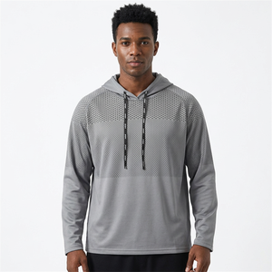 Sudadera con Capucha, Ropa Deportiva de Invierno, Cálida, Informal, Camiseta de Manga Larga para Correr, Ropa de Gimnasio para Hombre, Logotipo Personalizado - Product Image 1