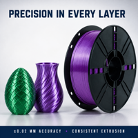 Filament PLA Pré-Futur PLA/Soie 1,75 mm 1 kg/1 rouleau 5/10 kg Sans bulles Matériaux d'impression 3D 240°C Chine continentale