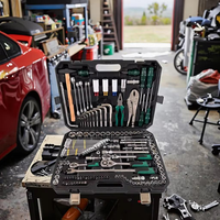 Vente en gros OEM Pexmartools, kit d'outils portables multi-usages de 186 pièces, coffret à roulettes, boîte à outils pour mécaniciens, acier au carbone, 1 an