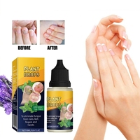 Traitement antifongique pour les ongles des orteils à base de plantes, oregano et arbre à thé, favorise la croissance des ongles, hydrate en profondeur, solution réparatrice pour les ongles, 10ml