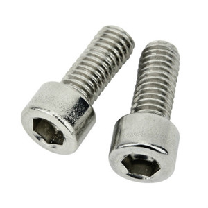 Vis de fixation pour porte-bidon de vélo en acier inoxydable, 5x12mm, vis à tête hexagonale durable pour montage sur cadre de vélo - Product Image 1