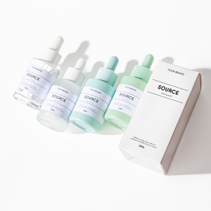 Cosmético de lujo redondo esmerilado claro suero cara cabello cuerpo <span class=keywords><strong>aceite</strong></span> 4 oz botellas cuentagotas de vidrio - Product Image 5