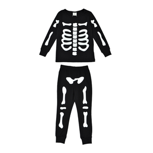 夜光男童睡衣秋季针织印花衬衫套装儿童 - Product Image 3