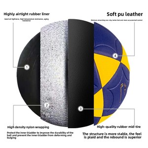 En stock : Ballon de korfball d'entraînement et de match, personnalisable, pour écoles, clubs, groupes, norme internationale, design PSYCHE - Product Image 2