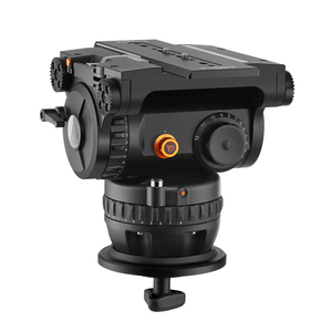 Kit trépied vidéo professionnel E-image Eg65 Pro robuste, charge maximale 65 kg avec base, équipement de photographie cinématographique, trépied robuste - Product Image 2