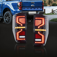 2023 Ford Ranger T9 LED Sequentielles Blink-, Brems- und Rücklicht-Set Upgrade mit IP55-Schutzklasse und 12V-Eingang
