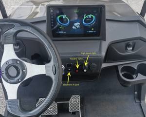 Véhicule de golf utilitaire tout-terrain électrique ou à essence <span class=keywords><strong>2</strong></span> places 4 roues avec grand lit de chargement pour le ramassage - Product Image 6