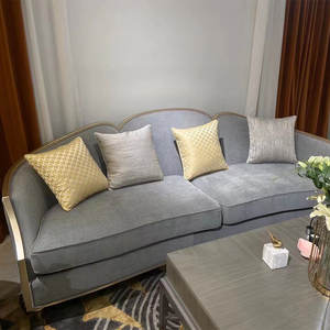 דובאי יוקרה בסגנון מג 'ליס 100% סגנון מלא תבואה איטלקי עור מלא תה מסגרת עץ מלא - Product Image 4