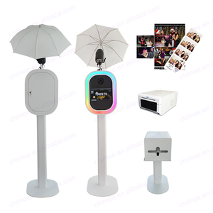 Exquisita pantalla táctil de 13,3 "Photobooth Shell Fit <span class=keywords><strong>Mini</strong></span> PC Party Instant Photo Booth con impresión Sharing DSLR Photo Booth Kiosk - Product Image 4