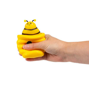 Jouet anti-stress créatif en forme de <span class=keywords><strong>petite</strong></span> abeille, en caoutchouc souple à presser, pour jeunes, adultes et enfants, pour soulager <span class=keywords><strong>la</strong></span> pression, cadeau - Product Image 1
