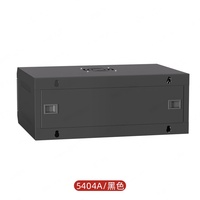 Armoire réseau murale 4u 19 pouces Gcabling Enclosure Telecom Data Wall Box Mini Server Rack Porte en verre Petit réseau Rack