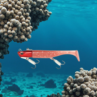 HASIDA Vente en gros de leurres de pêche durs à revêtement laser pour eau douce/eau salée, 23g 28g 33g, jig en métal avec tête de plomb pour rivière, lac, ruisseau