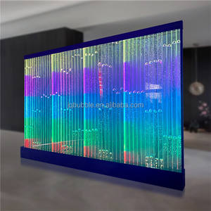 custom acrylic water bubble wall Manufacturer,led acrylic lighting water bubble wall,Water curtain acrylic water bubble wall - Product Image 6